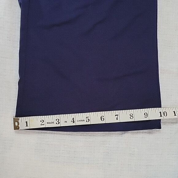 Notations Navy Blue Wide Leg Slacks Small MC - Picture 7 of 7